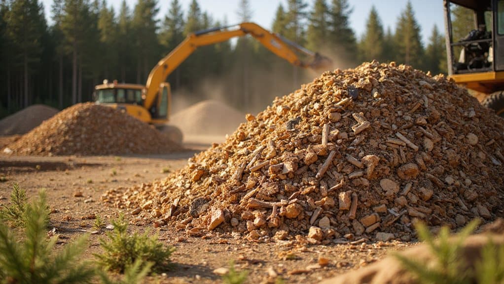 Holzreste zur Energiegewinnung