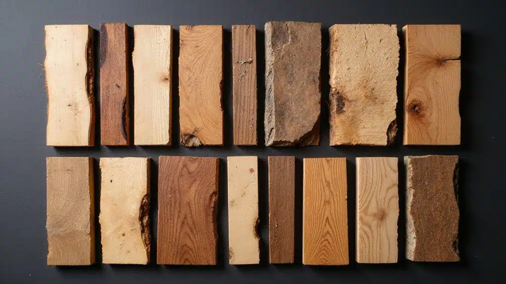 Wärmeeffizienz von Holzarten