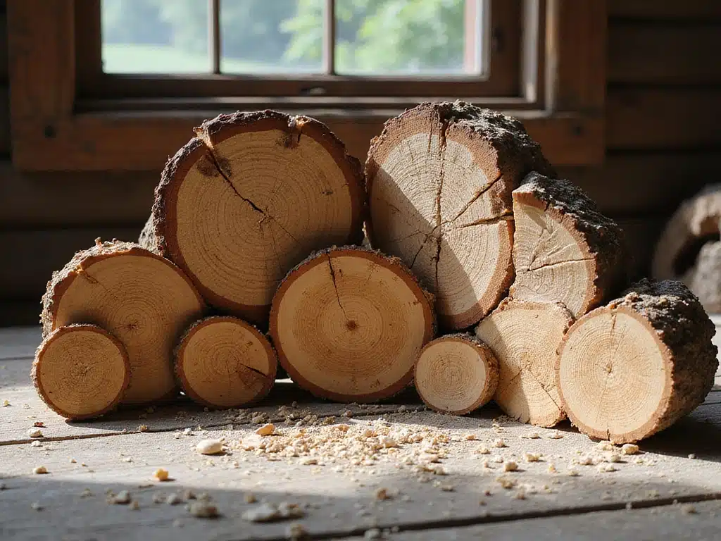 Vergleich der Heizwerte verschiedener Holzarten