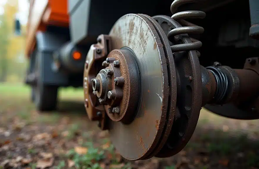 Einachsige Rückeanhänger für kleine Forstbetriebe im Vergleich 2 fortschrittliche Bremssystemtechnologie