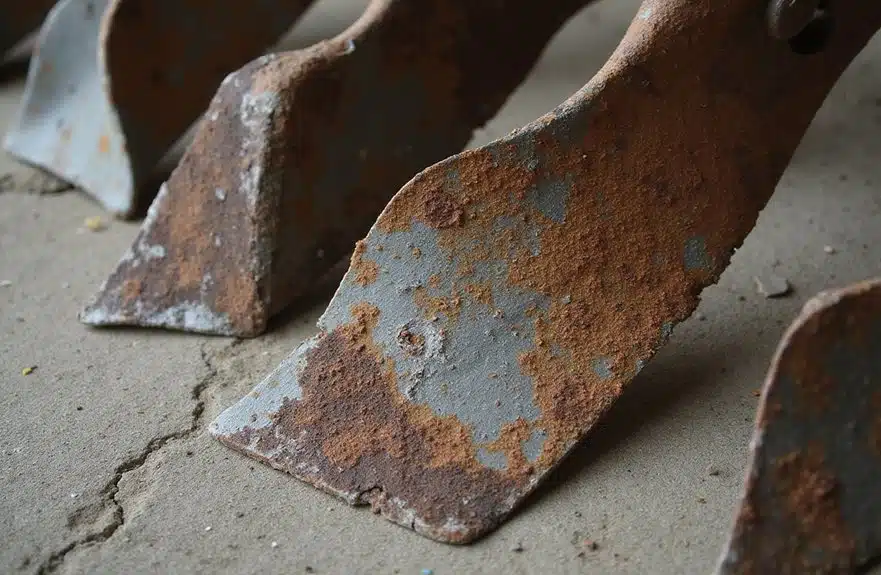 Schlegelmäher-Wartung: Tipps für Langlebigkeit 2 Klingenwartung und -austausch