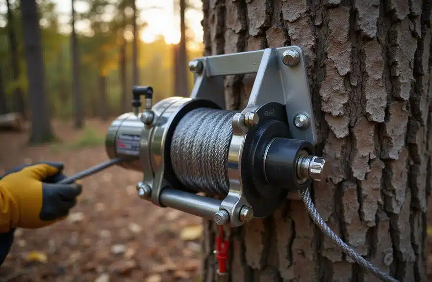 Ordnungsgemäße Installation von Forstwinden 2 Kabelinstallation und -spannung