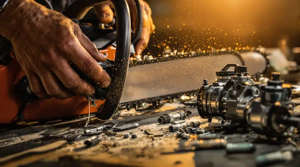 Kettensägen-Zubehör Wartungsanleitung