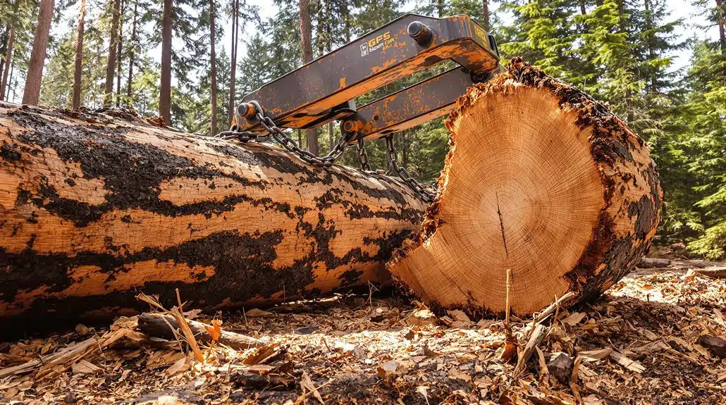 Klemmzange in der Forstwirtschaft