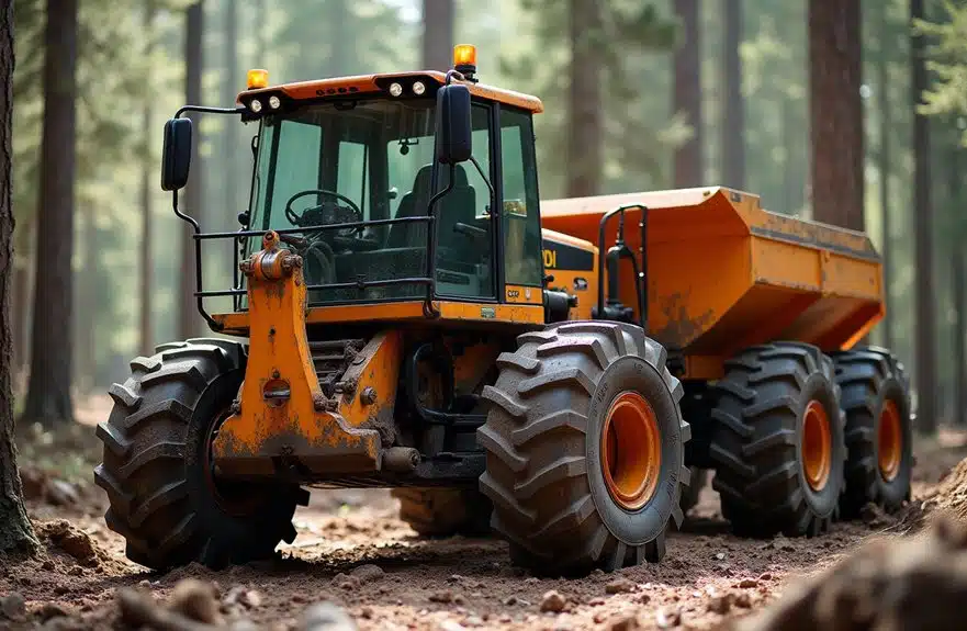 Einachsige Holztransportanhänger für kleine Forstbetriebe im Vergleich 3 kostenwirksame Forstwirtschaftslösungen