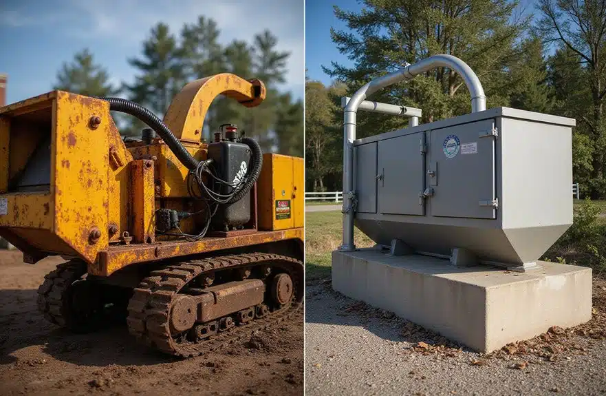 Holzhäcksler im Vergleich: Mobil vs. Stationär 2 Haltbarkeit und Wartungsanforderungen