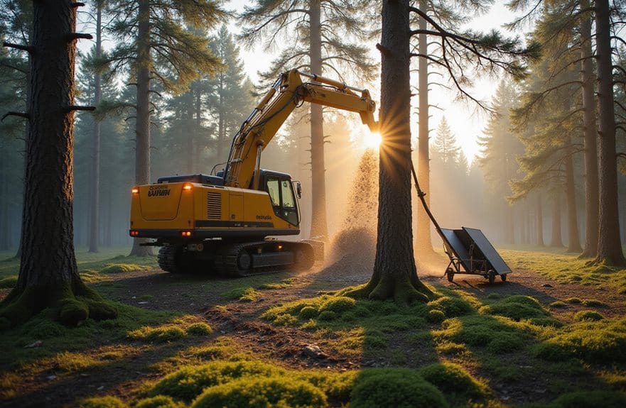Elektrifizierung von Forstbetrieben