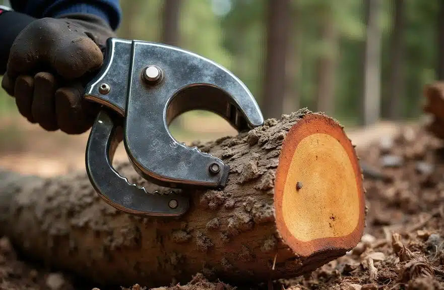 Holzrückzangen in Forstwirtschaftlichen Betrieben – Anwendungsfälle 2 ergonomische Holzhandhabungslösungen