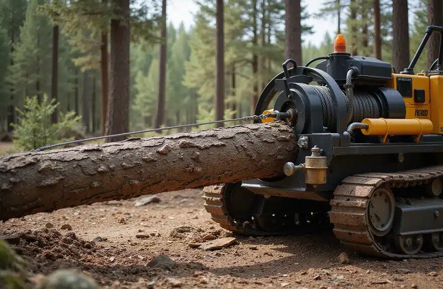 Winden Im Wald – Elektrisch Oder Hydraulisch? 1 Leistungsanforderungen für Forstbetriebe