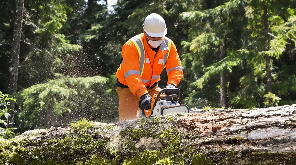 Waldarbeitssicherheitsvorschriften