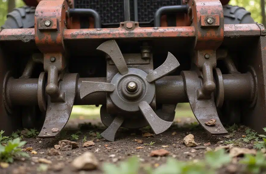 Schlegelmäher für Rasenpflege im Wald 2 Forstwirtschaftssicherheit und -wartung