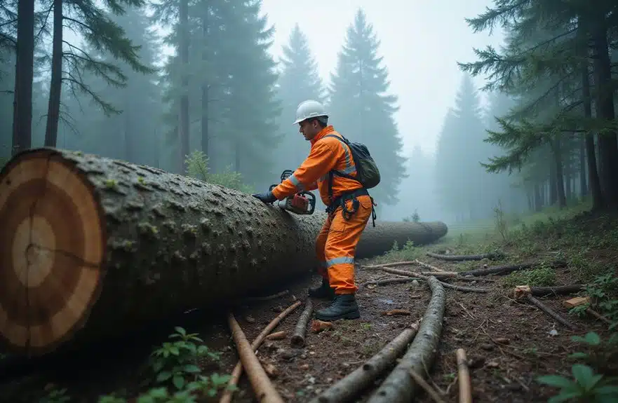 Forstarbeit bleibt gefährlich