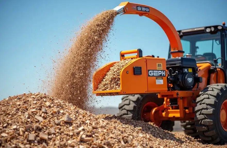 Holzhacker effizient verwenden 1 Kraftstoffeffizienz und Produktivität