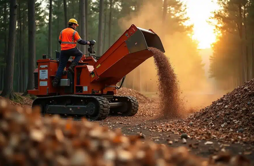 Holzhäcksler effizient verwenden 1 Kraftstoffeffizienz und Produktivität