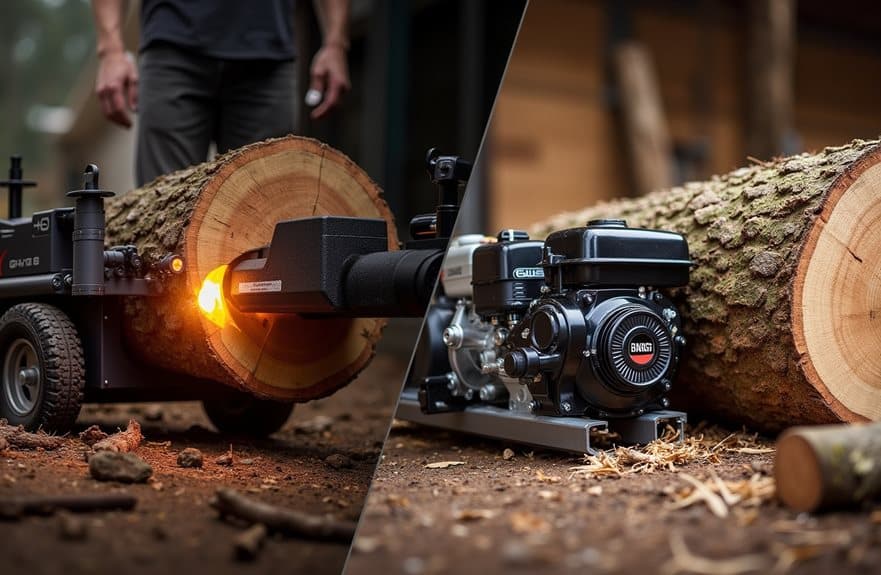 Hydraulikkraft übertrifft elektrische