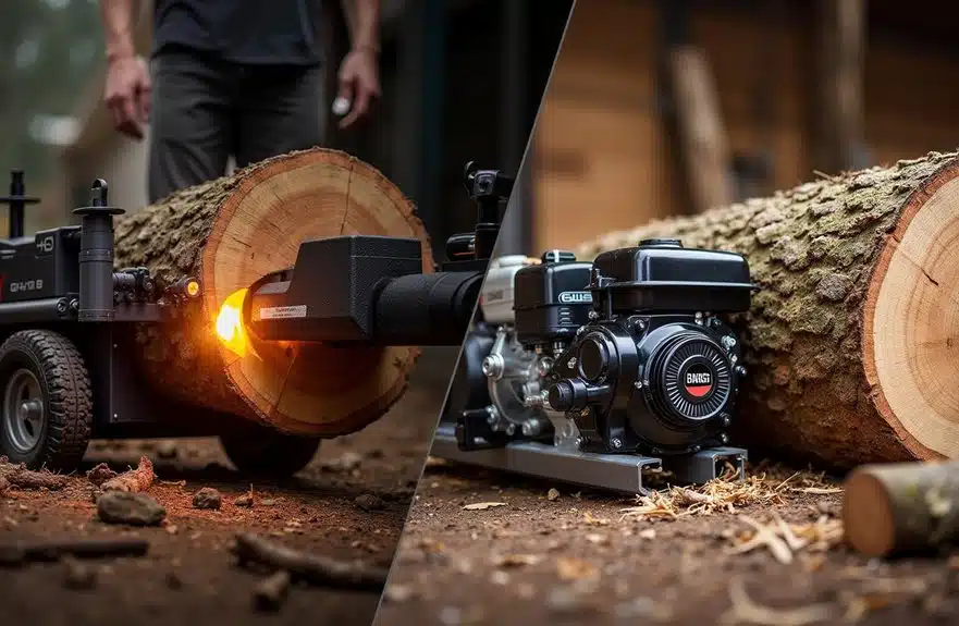 Hydraulikkraft übertrifft elektrische