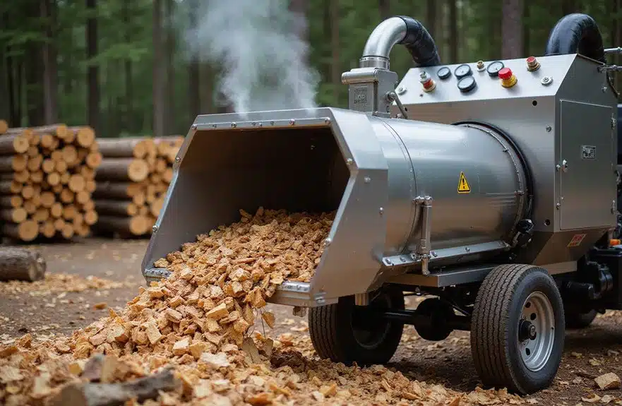 Holzhäcksler effizient verwenden 2 innovative Holzhäcksler-Technologie