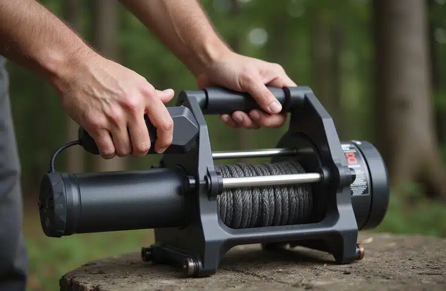 Forstwinden mit Funksteuerung 2 intuitives drahtloses Steuerungssystem