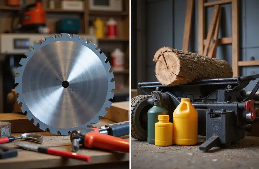 Kreissägen vs. Holzspalter – Was lohnt sich mehr? 2 Wartungsanforderungen und -überlegungen
