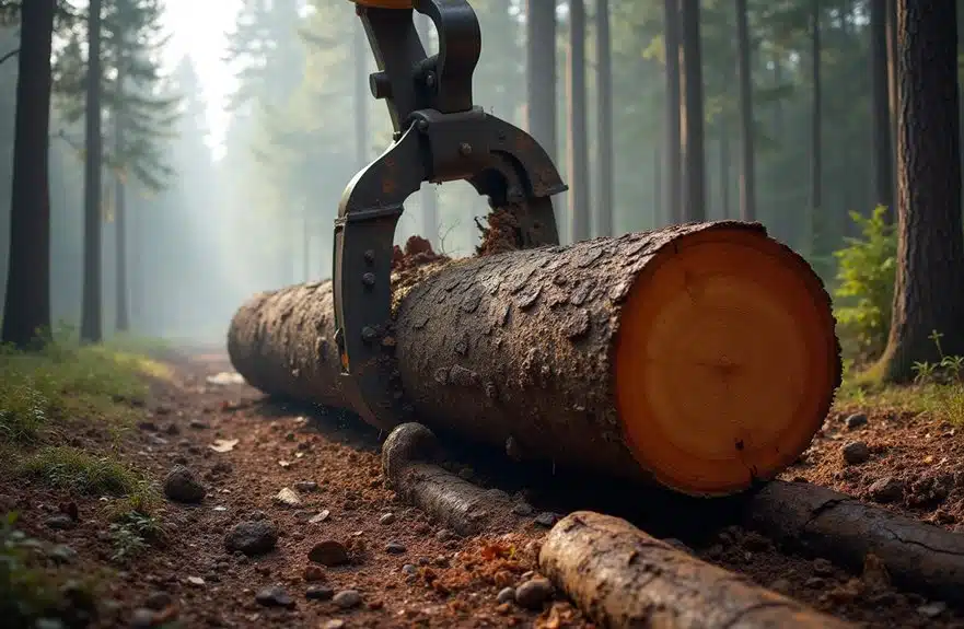 Schleifzangen in Forstbetrieben – Anwendungsfälle 2 mechanische Präzision über Alternativen