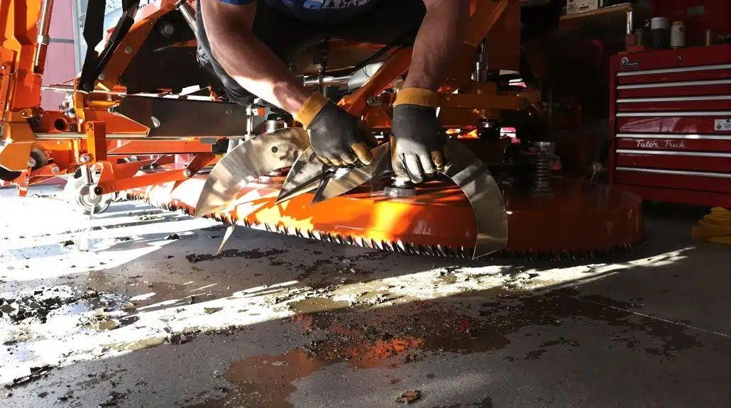 Rasenmäherwartung für Langlebigkeit