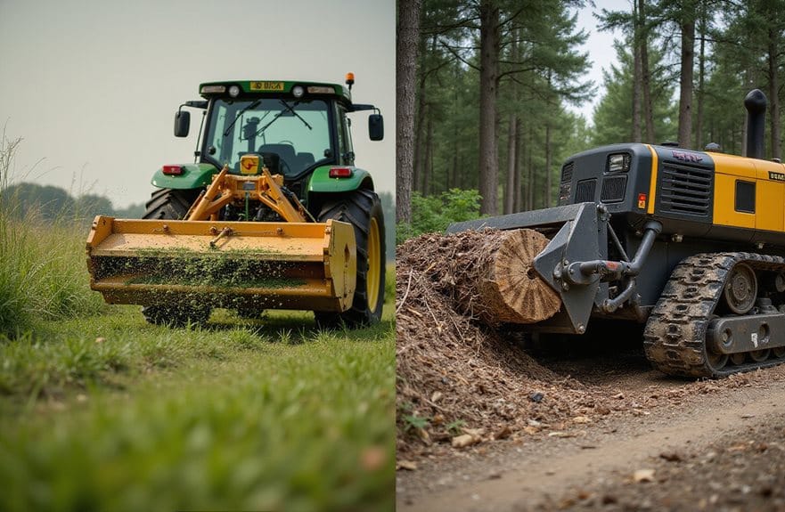 Mulcher-Mobilität und -Fähigkeiten