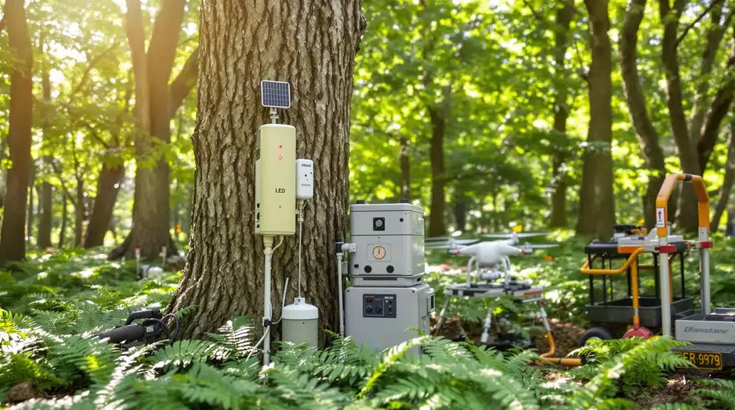 Anwendung von Kommunalforst-Technologie