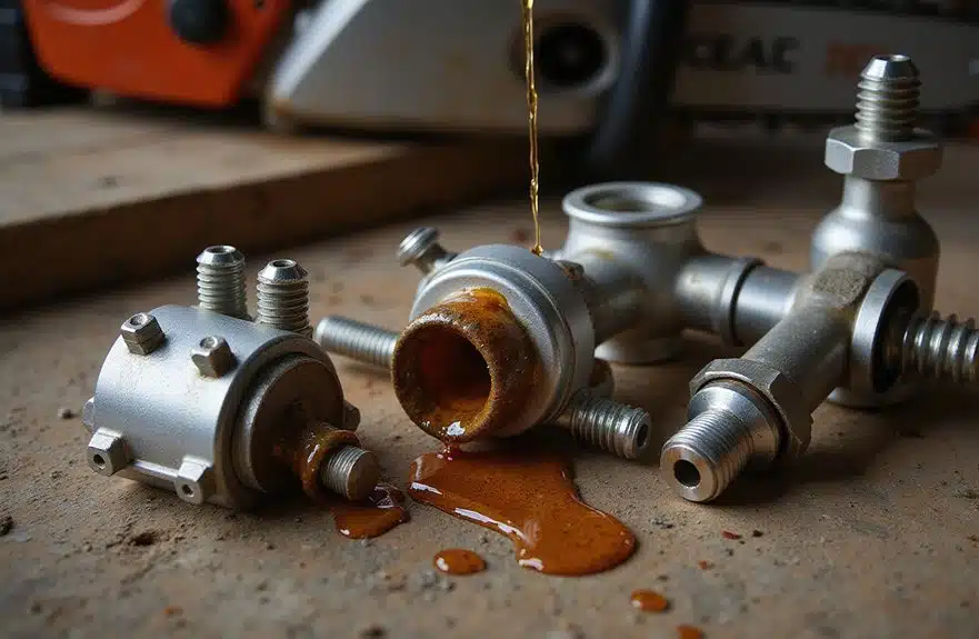 Kettensägen-Zubehör-Wartung 2 Wartungsgrundlagen für Ölsysteme