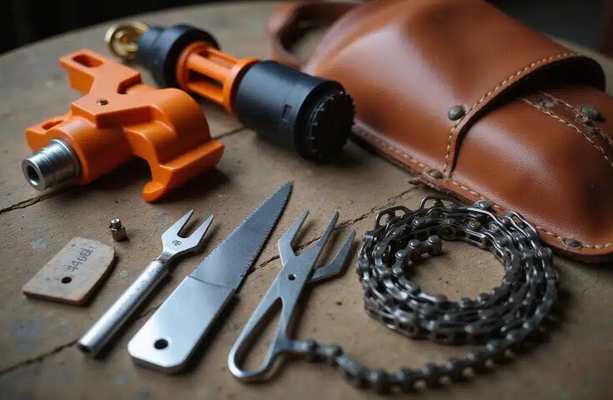 Kettensägen-Zubehör-Wartung 2 persönliche Schutzausrüstung Grundlagen