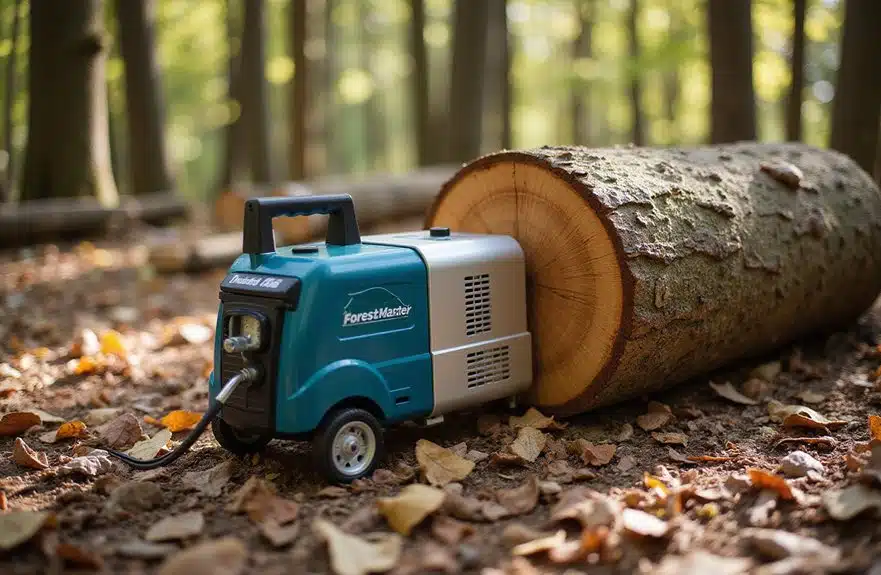 leistungsstarker leichtgewichtiger Holzspalter