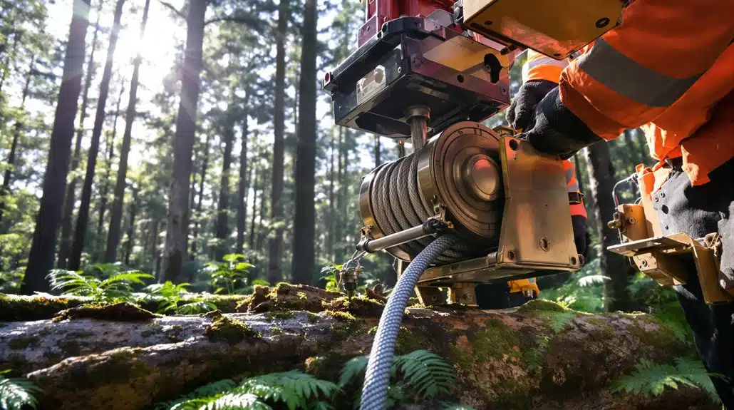 ordnungsgemäße Installation von Winden