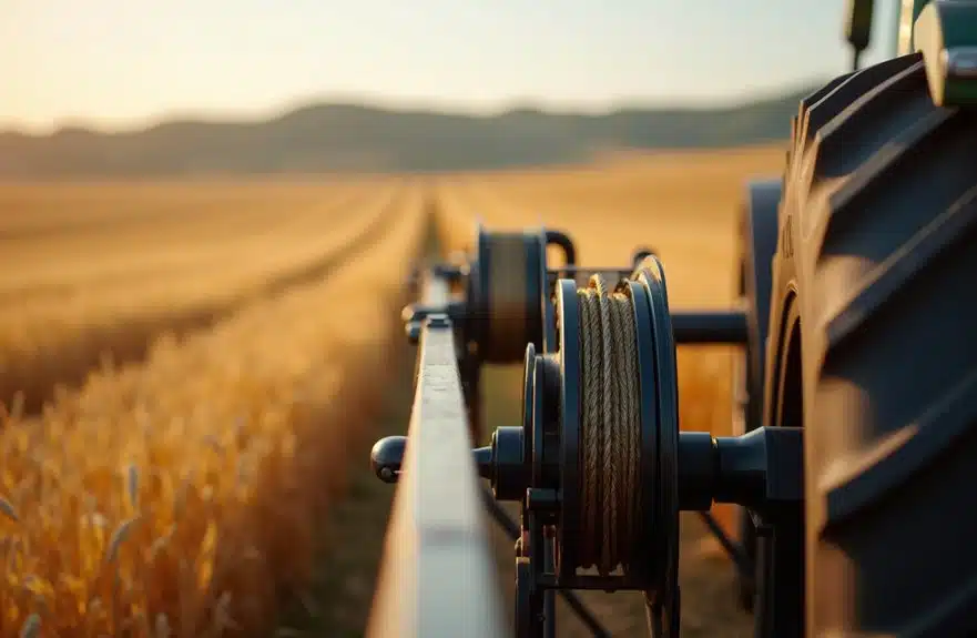 Winden in der Landwirtschaft 2 regionale landwirtschaftliche Mechanisierungstrends