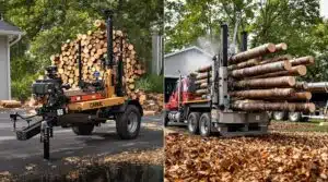 Holzspalter für Privathaushalte vs. gewerbliche Holzspalter