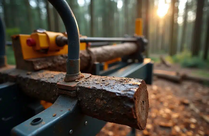 Horizontaler Holzspalter: Technologie und Vorteile 3 Sicherheits- und Umweltsynergie