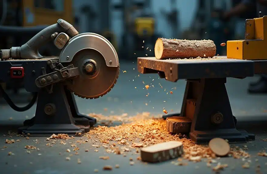 Kreissägen vs. Holzspalter – Was lohnt sich mehr? 2 Sicherheitsmerkmale für Holzbearbeitungswerkzeuge