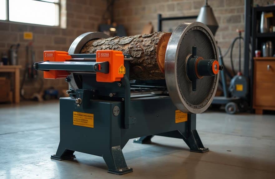 sicherheitsorientierte Holzspaltungstechnologie