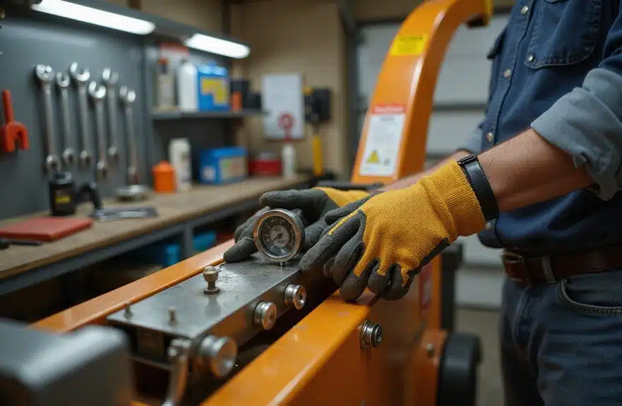 Wartung von Holzhäckslern – Schritt für Schritt 2 Sicherheitsinspektionen und Lagerung