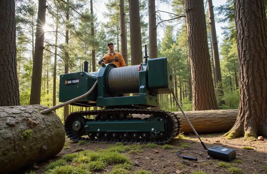 Forstwinden mit Funksteuerung 3 nahtlose Integration von Forstausrüstung