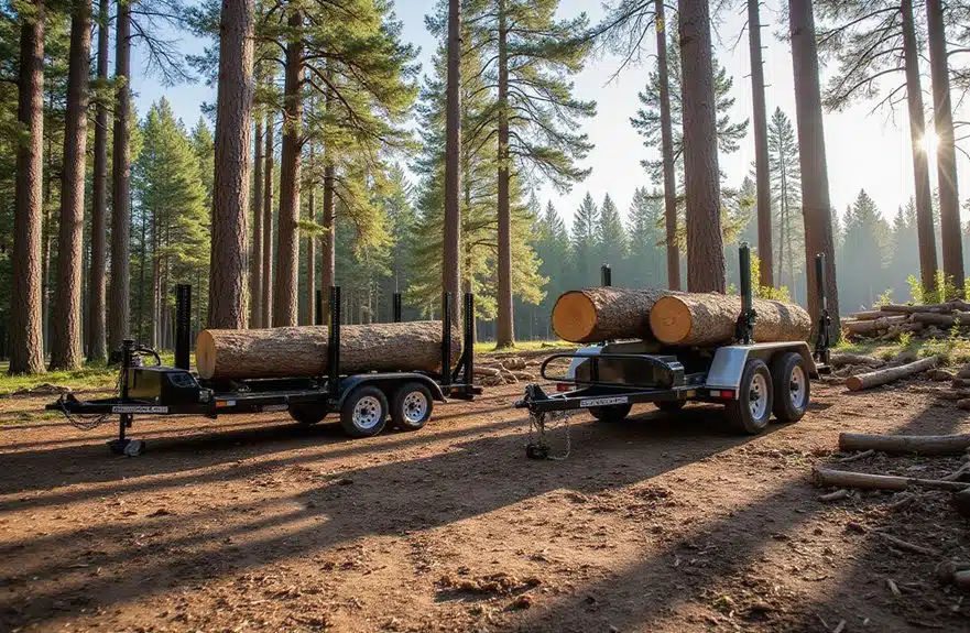 Einachsige Rückeanhänger für kleine Forstbetriebe im Vergleich 2 Vorteile von einachsigen Forstmaschinen