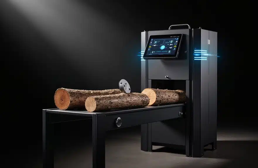 Was gibt es Neues bei Holzspaltern – Was bringt 2025? 1 intelligente Technologie beim Holzspalten