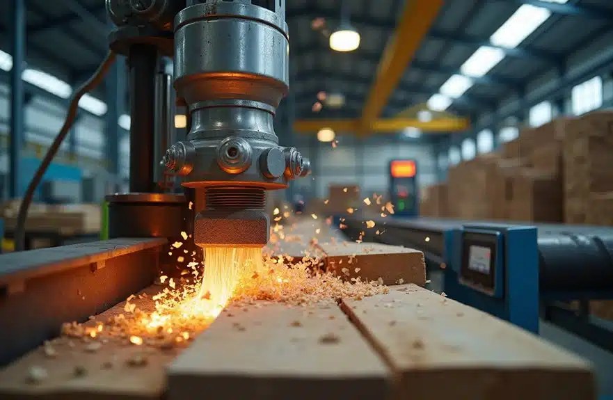 Holzspalter für große Betriebe 2 Optimierungstechniken für Aufteilungskapazität