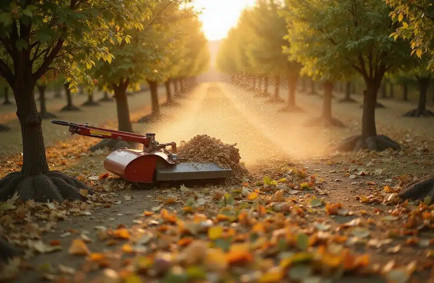 Schlegelmäher im Obstbau 2 strategisches Mähen Schädlingsbekämpfung
