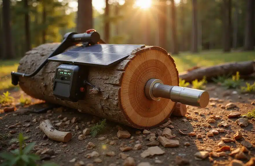 Innovation bei Holzspaltmaschinen 2025 2 nachhaltige elektrische Energielösungen