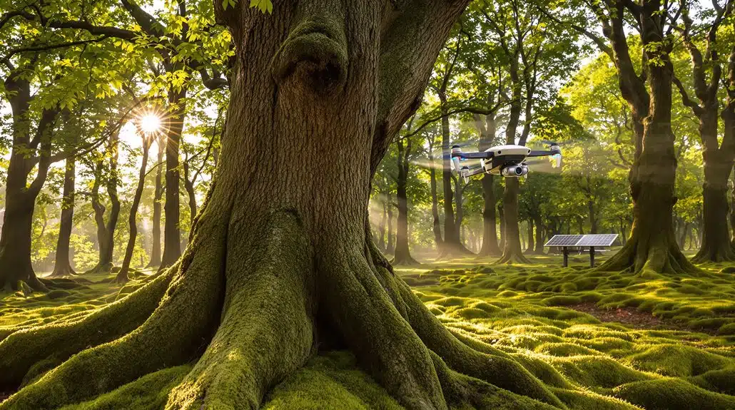 nachhaltige Forsttechnologie-Fortschritte