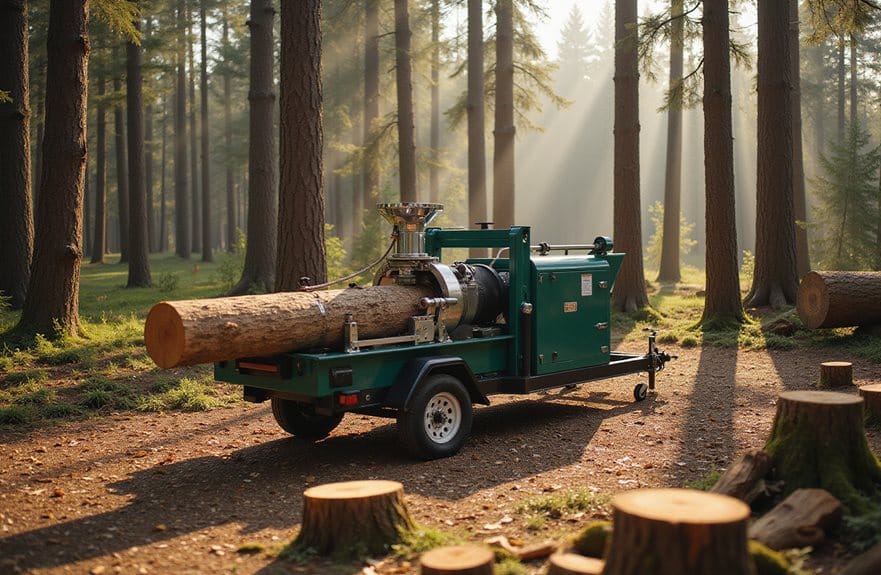 nachhaltige mobile Sägewerk Rentabilität