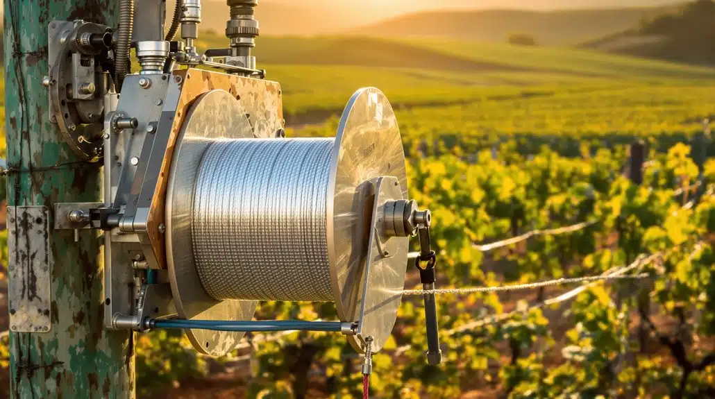 Winde, die landwirtschaftliche Praktiken beeinflussen