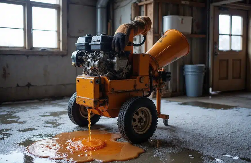 Winterprüfung für Holzspalter 2 Tipps zur Wintervorbereitung des Motors