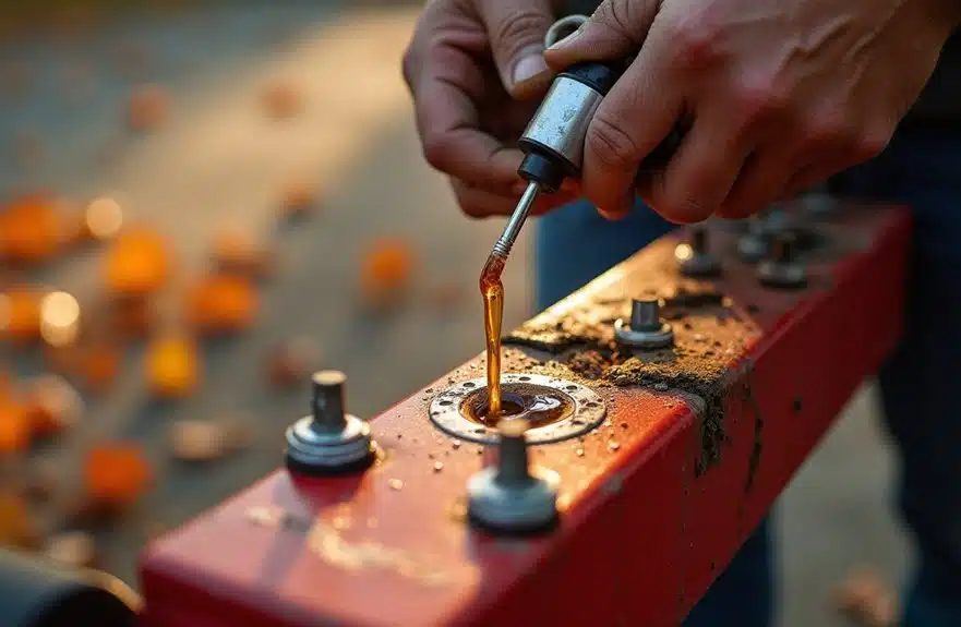 Wintercheck für Holzspalter 1 Vorbereitung des Hydrauliksystems für den Winter