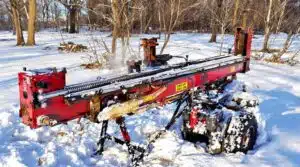 Winterinspektion für Holzspalter