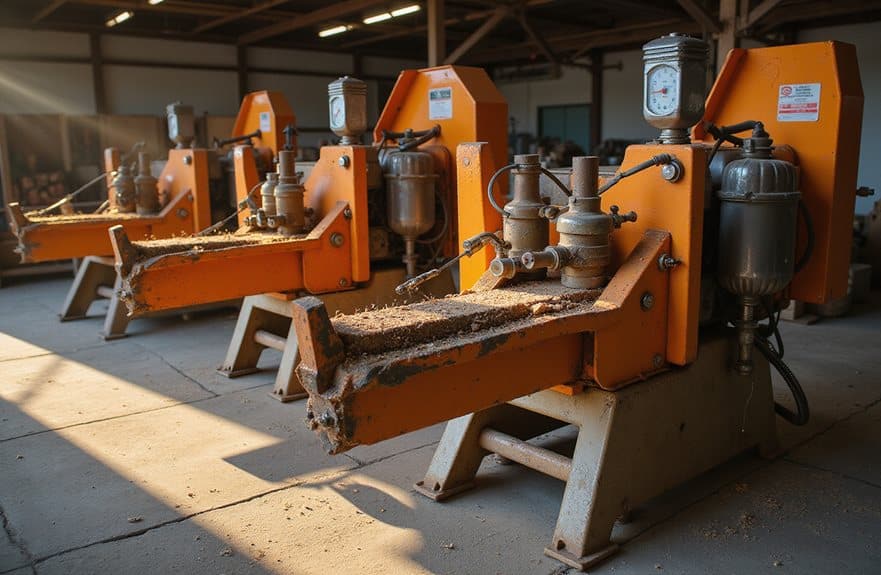 Holzspalter-Maschinentypen